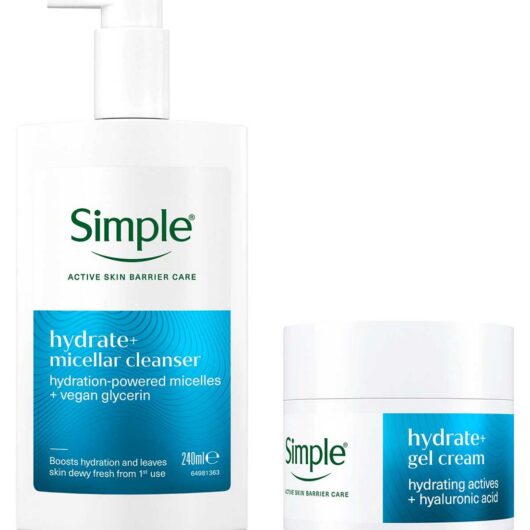 Simple Hydrate+ Cleanse And Moisturiser Bundle