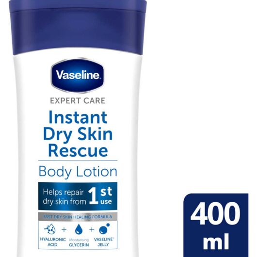 Vaseline Expert Care Instant Dry Skin Rescue Body Lotion 400ml