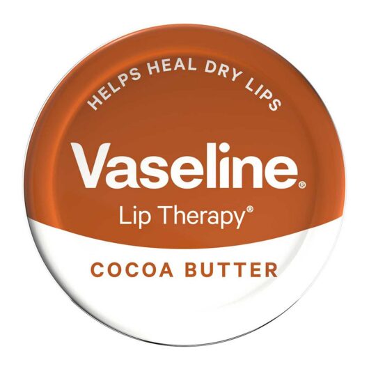Vaseline Lip Therapy Balm Tin Cocoa Butter 20g