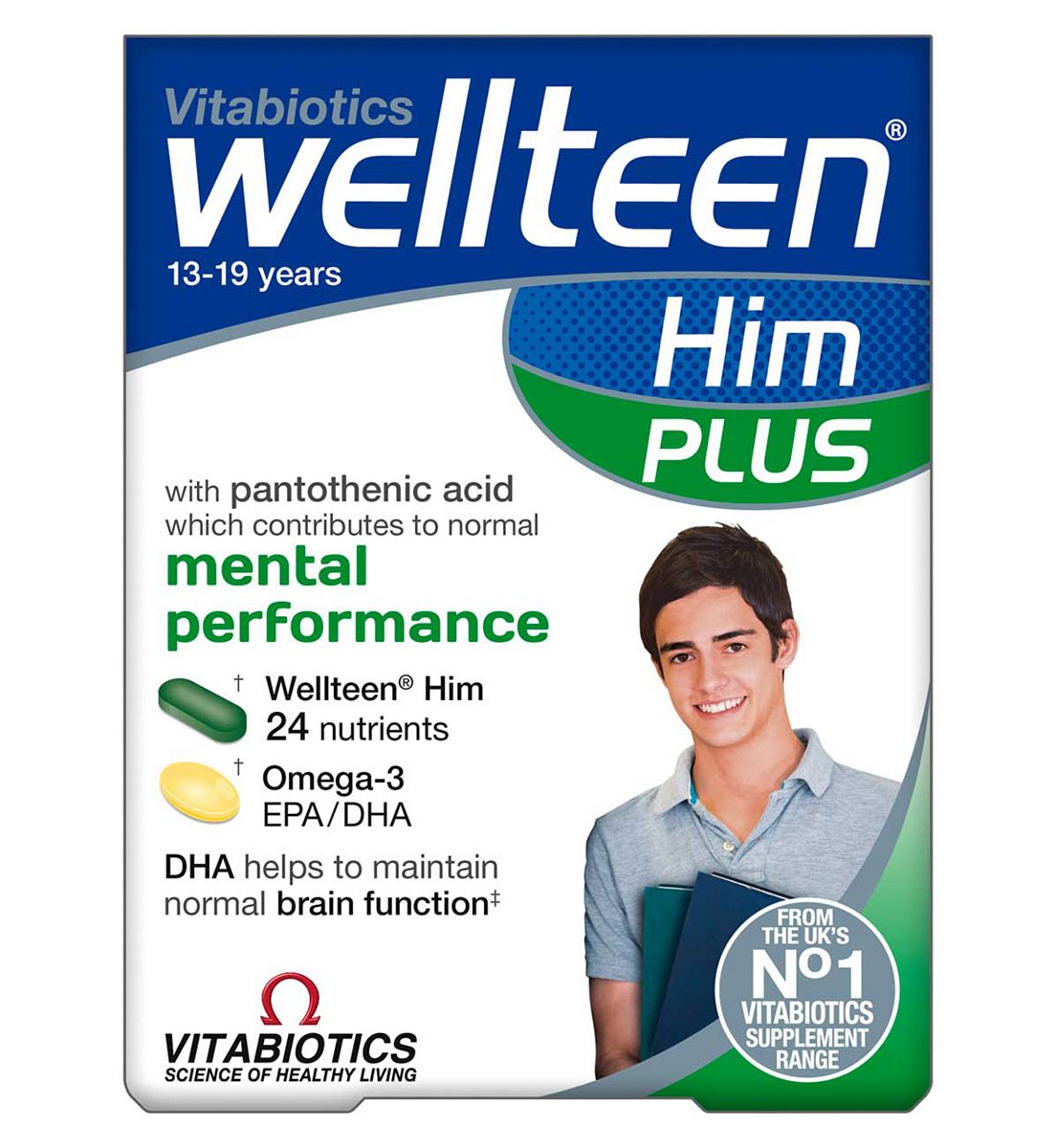 Wellteen Vitabiotics Him Plus - 56 Tablets