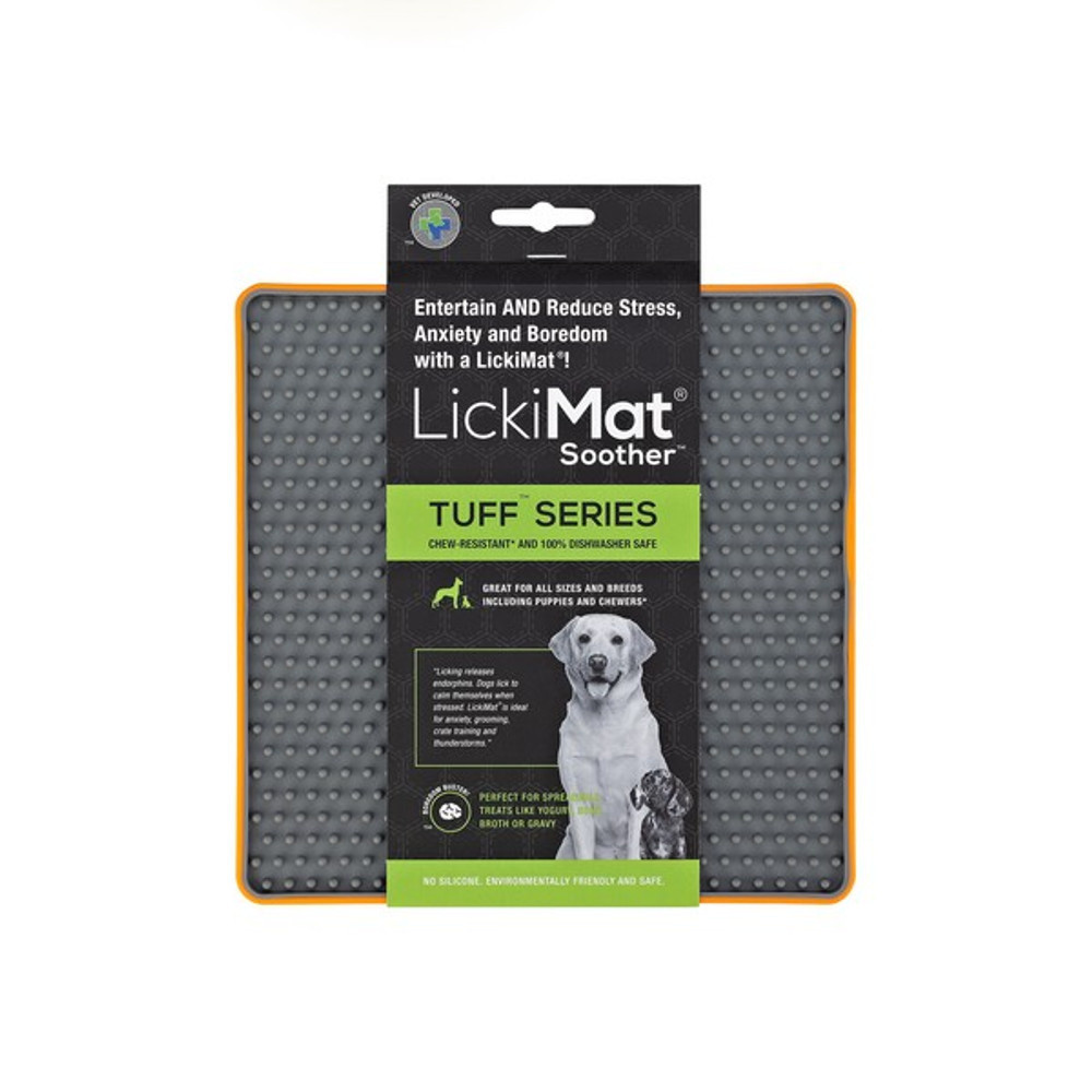 LickiMat Soother Tuff Dog Feeder
